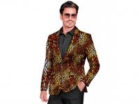 Leopárdmintás zakó férfi jelmez
