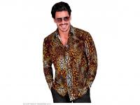Party ing leopárd mintás férfi jelmez