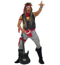 Rock sztár férfi jelmez