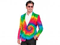 Neon Tie mintás zakó férfi jelmez