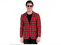 Party zakó tartan mintás férfi jelmez