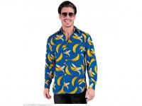 Party ing kék banán mintás férfi jelmez