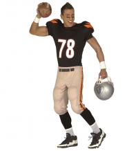 Amerikai football játékos férfi jelmez