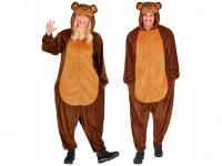 Maci puha plüss egyberészes unisex felnőtt jelmez