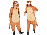 Oroszlán puha plüss egyberészes unisex felnőtt jelmez