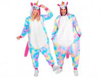 Egyszarvú puha plüss egyberészes unisex felnőtt jelmez