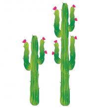 Kaktusz party dekoráció, 2 darabos szett: 120 + 180 cm