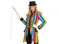 Jacquard Patchwork Parade szívárvány frakk női jelmez