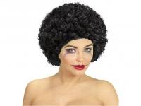 Fekete paróka, afro férfi jelmez