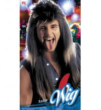 Rocker paróka, barna-szőke