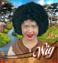 Göndör afro paróka