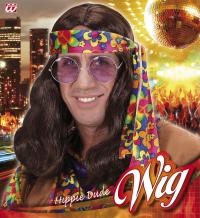 Hippie paróka, barna