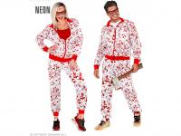 Véres mintás tréningruha unisex felnőtt jelmez