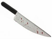 Véres horror kés,48 cm