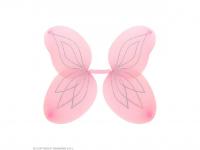 Rózsaszín csillogós tündérszárny