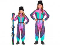 Síruha kezeslábas leopárd mintás színes lány jelmez