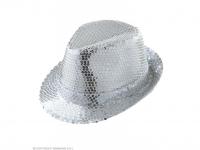 Flitteres ezüst kalap