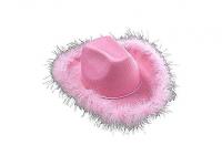 Rózsaszín cowgirl kalap
