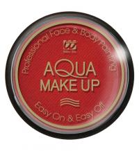 Aqua make up arc-és testfesték, piros, 15 g