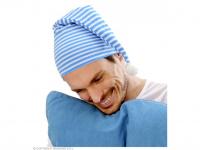 Manó sapka, kék / fehér