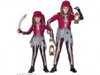 Kalóz csontváz lány jelmez