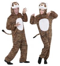 Tigris overál plüss unisex felnőtt jelmez
